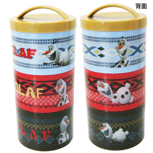 楽天市場】アナと雪の女王ボトル型3段ランチボックスオラフ/【ポイント