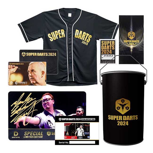 SUPER DARTS 2024 優勝記念 OFFICIAL GOODS｜ダーツ専門店 カウントアップ 11,840円