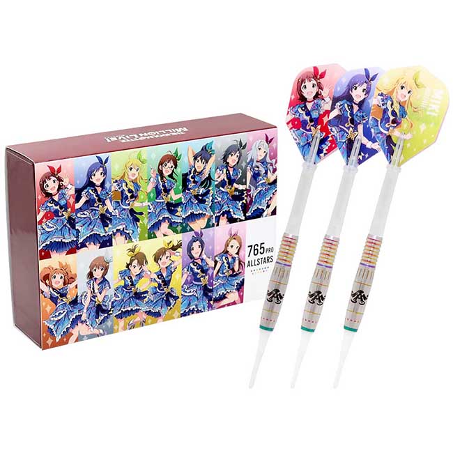 アイドルマスター ミリオンライブ! ダーツセット 「765PRO ALLSTARS」 (ダーツ バレル)