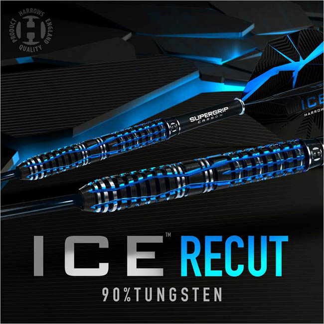 Harrows(ハローズ)ICERECUT(アイスリカット)2BA18gR(ダーツバレルダーツセット)