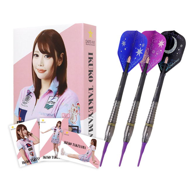 入荷中 Dynasty Tripleight Charm2 Dlc 2ba Hive Limited 武山郁子選手 セッティングセット ダーツ バレル ダーツセット Fucoa Cl