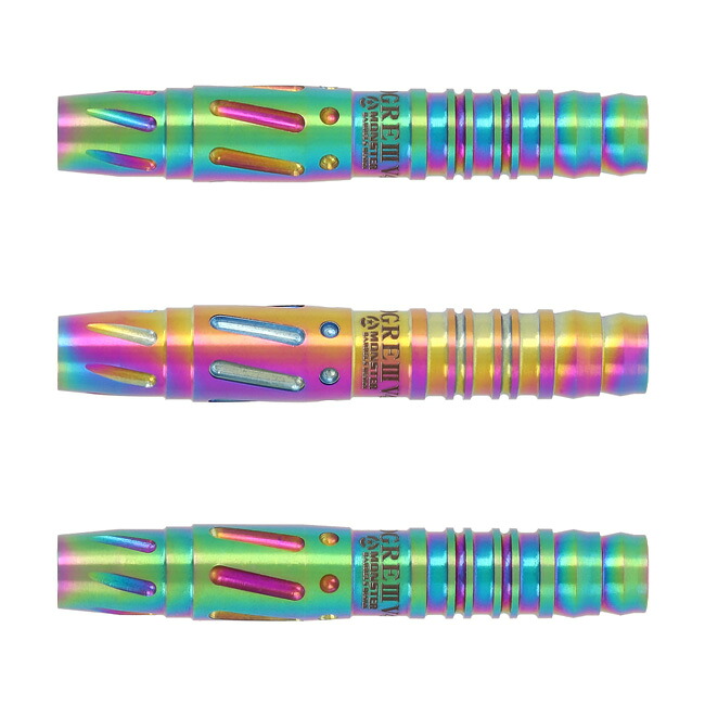 MONSTER(モンスター) OGRE3 V4(オーガ3 V4) RAINBOW 2BA 16.5g (ダーツ バレル タングステン ダーツセット ダーツ シャフト ダーツ チップ ダーツ フライト ダーツ 矢 羽 darts barrel darts set)|ダーツ専門店 カウントアップ