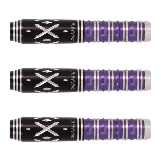 DYNASTY A-FLOW BLACK LINE コーティングタイプ ILL5 REVA(アイル5 レヴァ) 2BA 17g DARTS HIVE Limited 千葉幸奈選手モデル　(ダーツ バレル ダーツセット)｜ダーツ専門店 カウントアップ