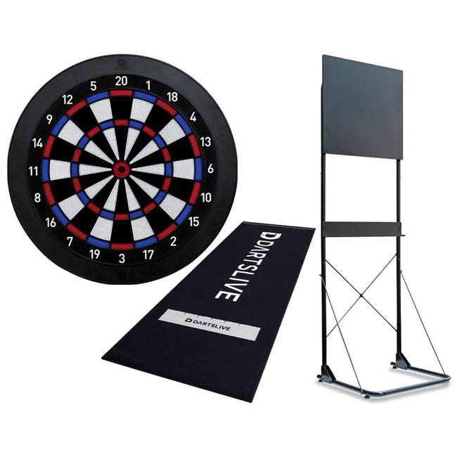 DARTSLIVE Home ダーツライブホーム D.craft ダーツスタンド アルテミス DARTSLIVEオリジナル 防炎スローマット ダーツ  ボード 返品送料無料