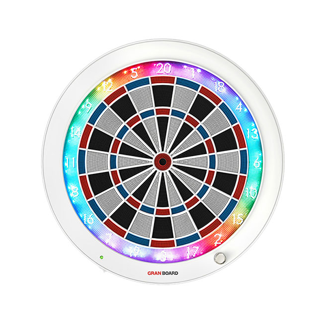 GRAN DARTS(グランダーツ) GRAN BOARD 3s(グランボード3s) White Edition　(ダーツ ボード)