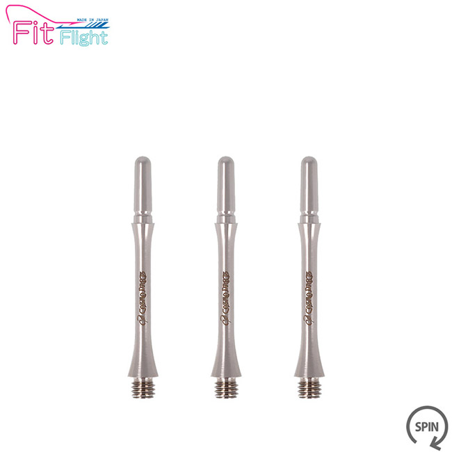 Fit Shaft TiTANIUM スリム スピンタイプ プレーン <4>【フィットシャフト チタニウム ソフトダーツ|ダーツ専門店 カウントアップ
