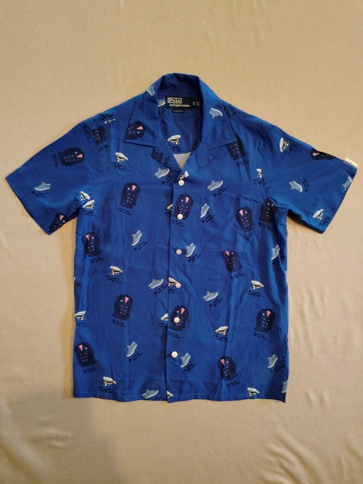 楽天市場】Polo Ralph Lauren ヨット柄半袖アロハシャツ ポロ