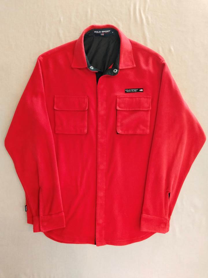 ポロ運動競技 ラルフローレン フリース 上衣 プルオーバー Polo Sport Ralph Lauren 亜米利加インポートUSED品