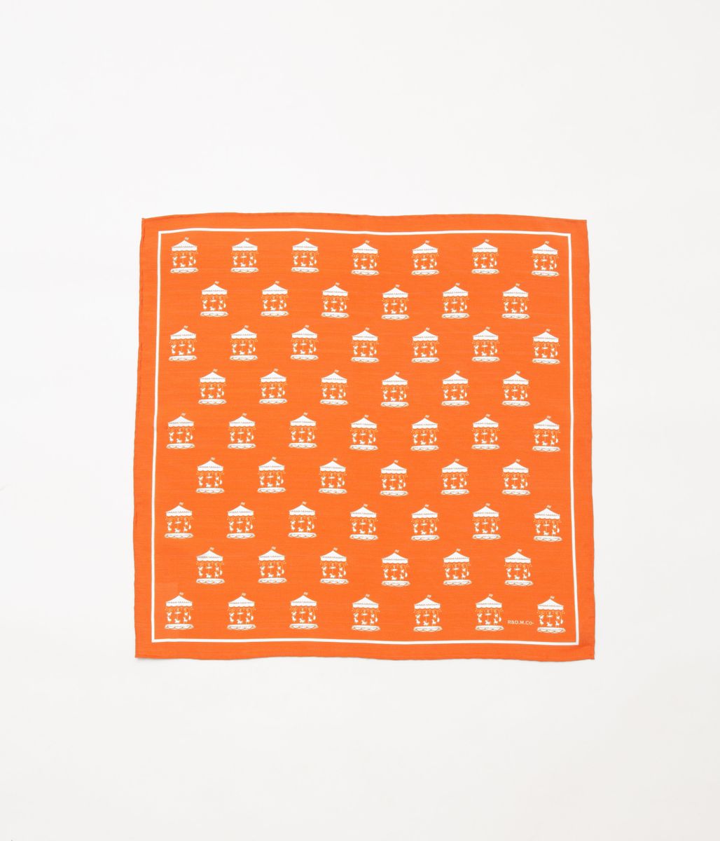 OLDMAN\u0027S TAILOR \u0027\u0027MERRY-GO-ROUND SCARF\u0027\u0027 (ORANGE)