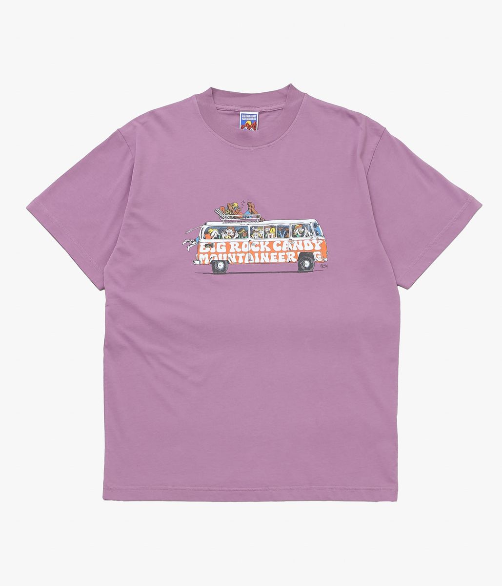 BIG ROCK CANDY MOUNTAINEERING \u0027\u0027RAMBLIN\u0027 VAN TEE\u0027\u0027 (HUCKLEBERRY)