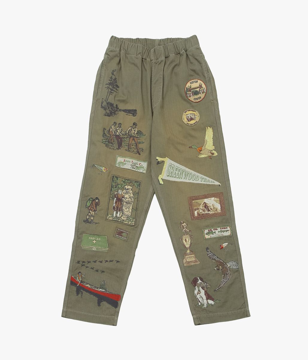SAMUEL ZELIG \u0027\u0027TRAIL PANT\u0027\u0027 (ARMY GREEN)