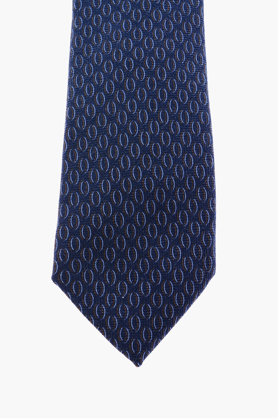 CORNELIANIコルネリアーニBlueファッション小物801U301781042104メンズPATTERNEDWOOLANDSILKTIE【関税・送料無料】【ラッピング無料】dk