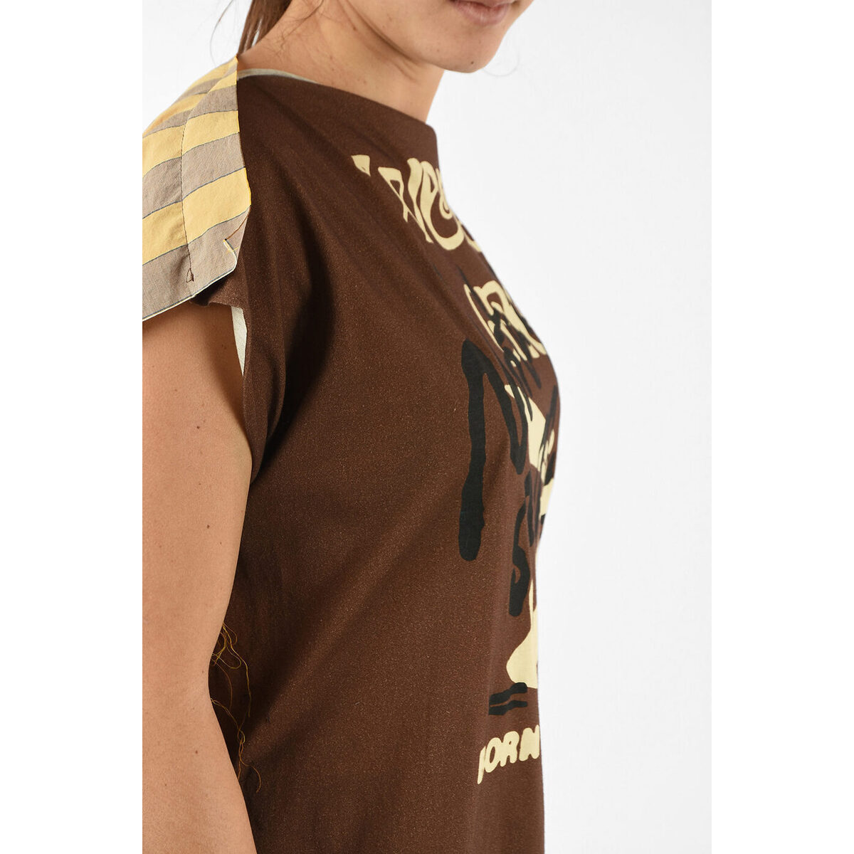 人気no 1 本体 Vivienne Westwood ヴィヴィアン ウエストウッド Brown レディース Worlds End Unstructured Square T Shirt Dk 人気絶頂 Alfalamanki Com