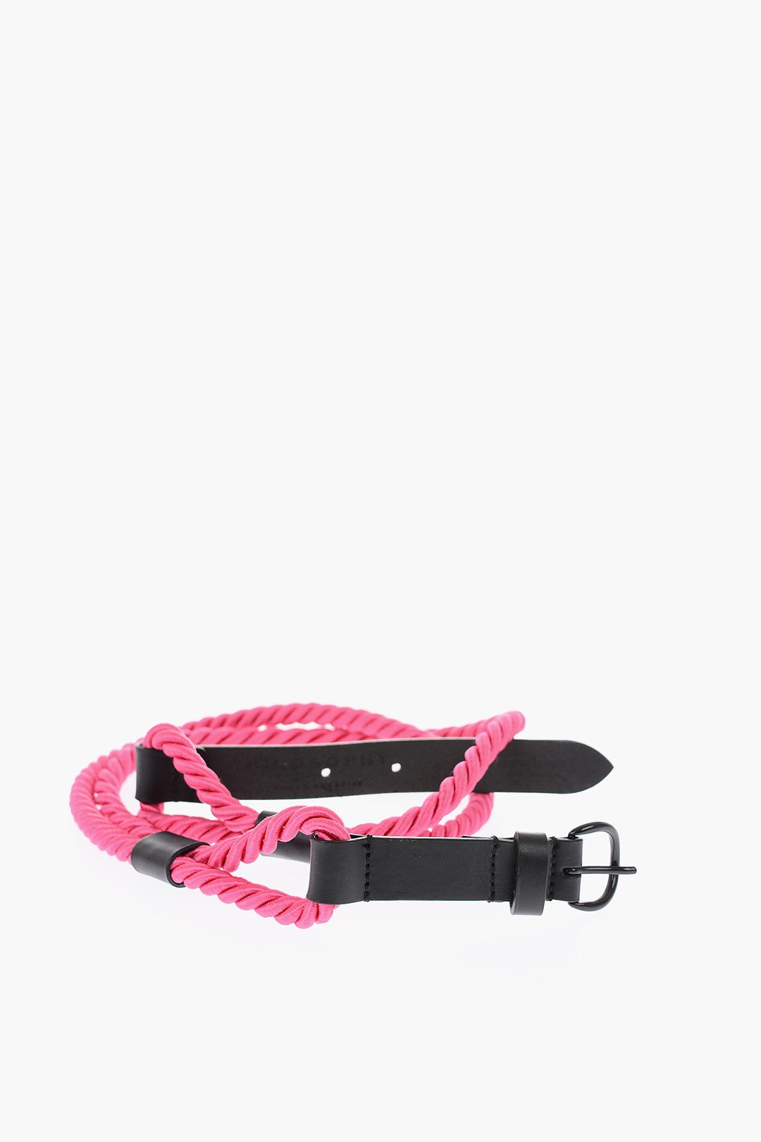 PHILOSOPHY DI LORENZO SERAFINI フィロソフィー Nero, Rosa ベルト 30050769A0212 レディース  20MM BRAIDED BELT WITH LEATHER DETAILS dk 出群