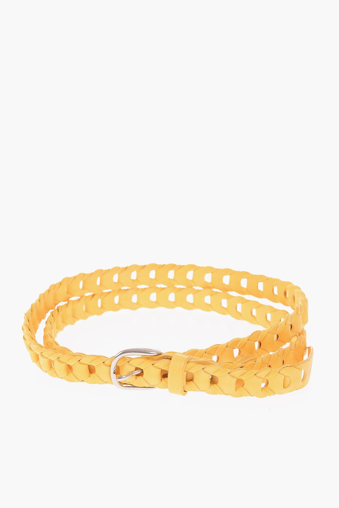 MARIOSマリオスYellowベルトBLT3060YELLOWレディース20MMBRAIDEDLEATHERBELT【関税・送料無料】【ラッピング無料】dk