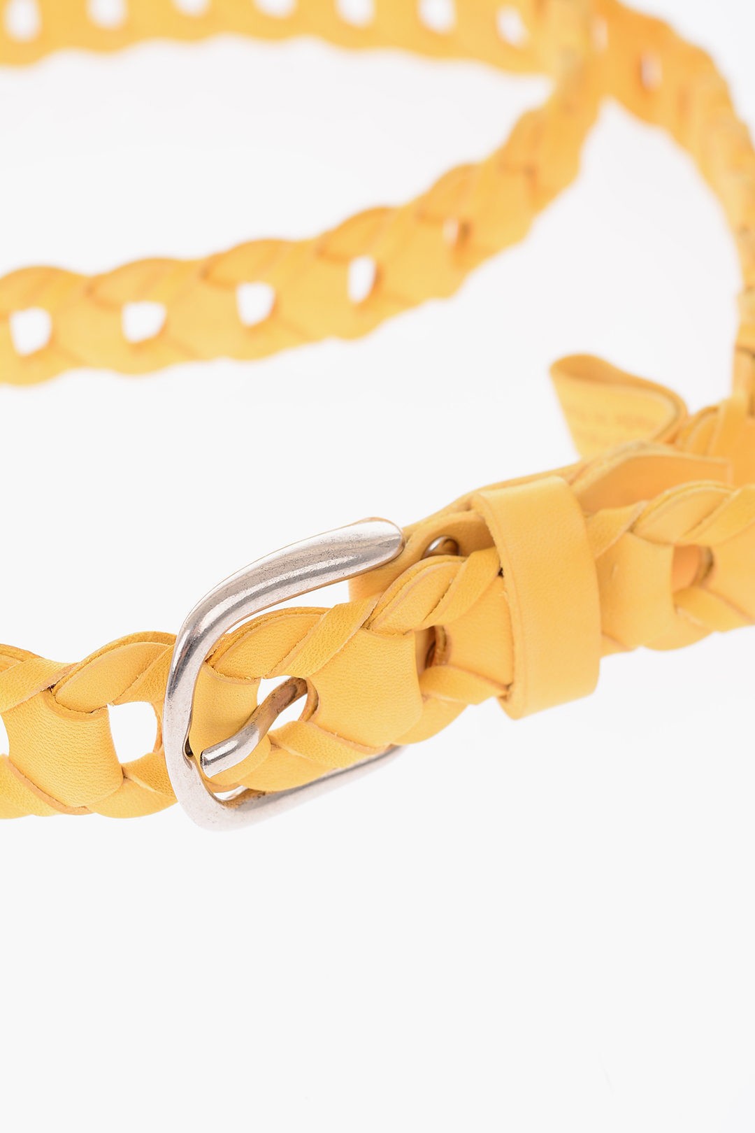 MARIOSマリオスYellowベルトBLT3060YELLOWレディース20MMBRAIDEDLEATHERBELT【関税・送料無料】【ラッピング無料】dk