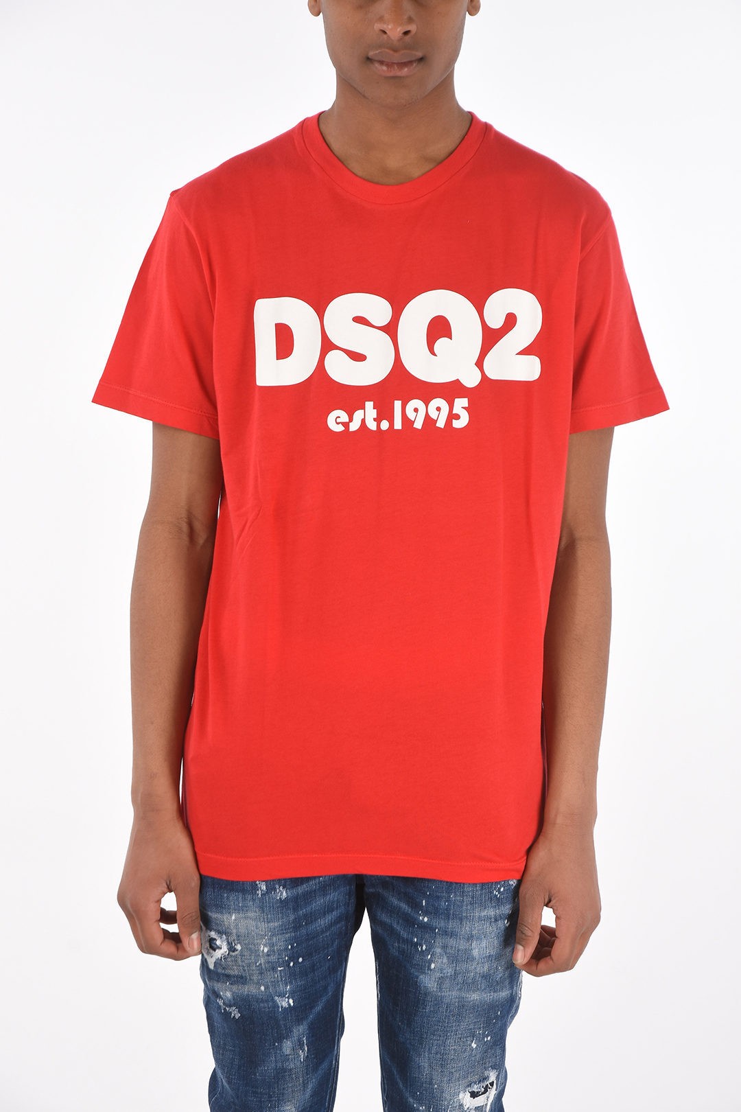 新品未使用正規品 DSQUARED2 ディースクエアード Red トップス