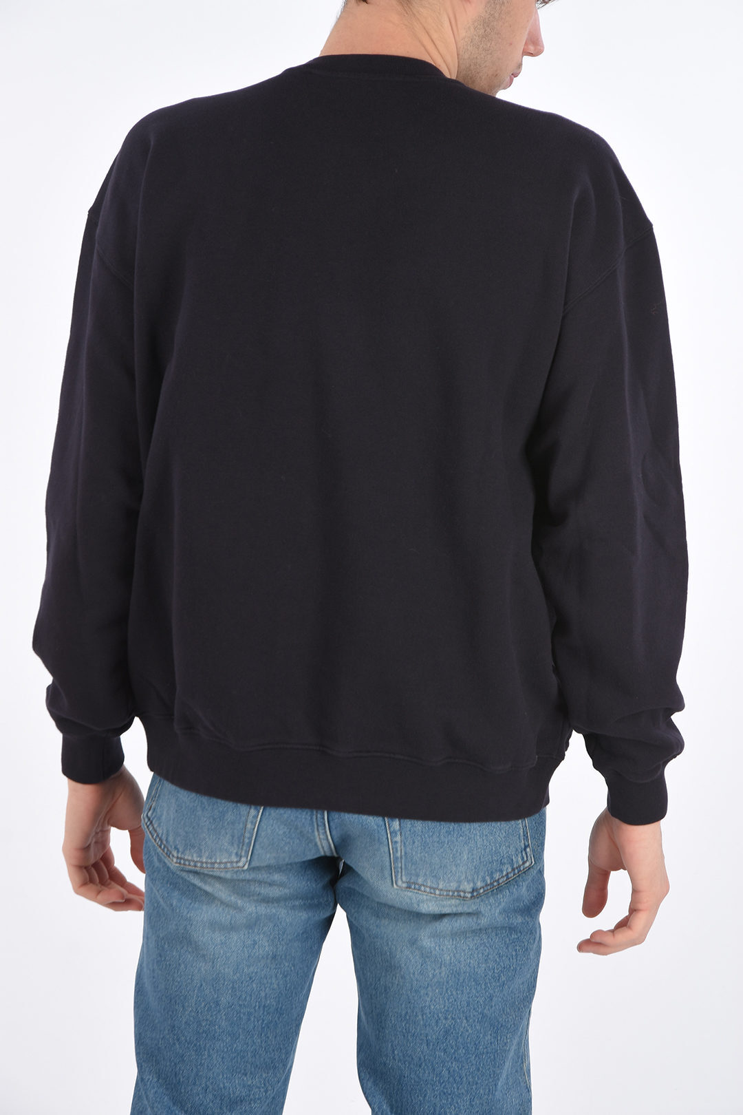 GOLDENGOOSEゴールデングースデラックスブランドMidnightblueトレーナーGMP00468P00029750563メンズPRINTEDOVERSIZEDARSIEROSWEATSHIRT【関税・送料無料】【ラッピング無料】dk