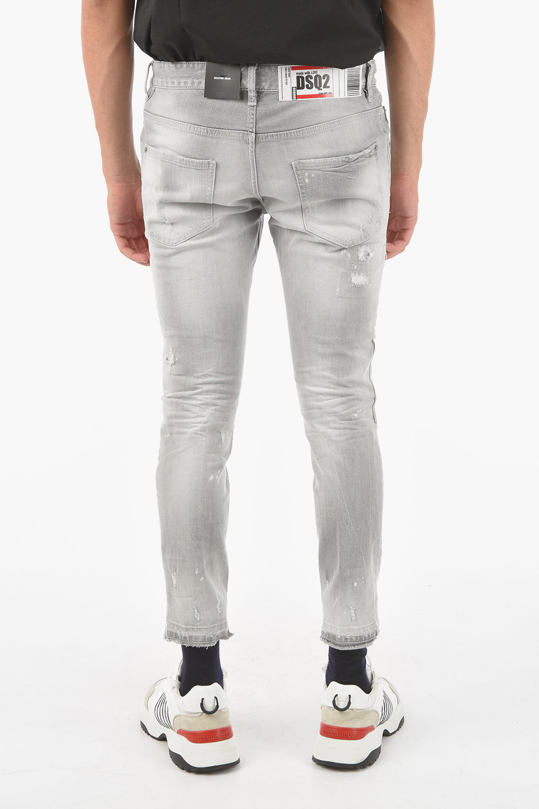第1位獲得！】 DSQUARED2 ディースクエアード BLUE デニム メンズ 秋冬2022 S74LB1166S30342470 mc 