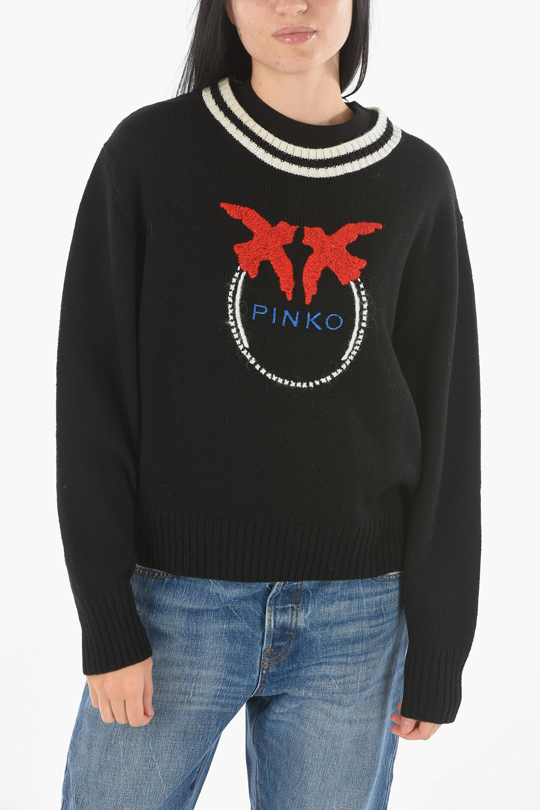人気の製品 ピンコ PINKO レディース ニットセーター アウター Sweaters Lead