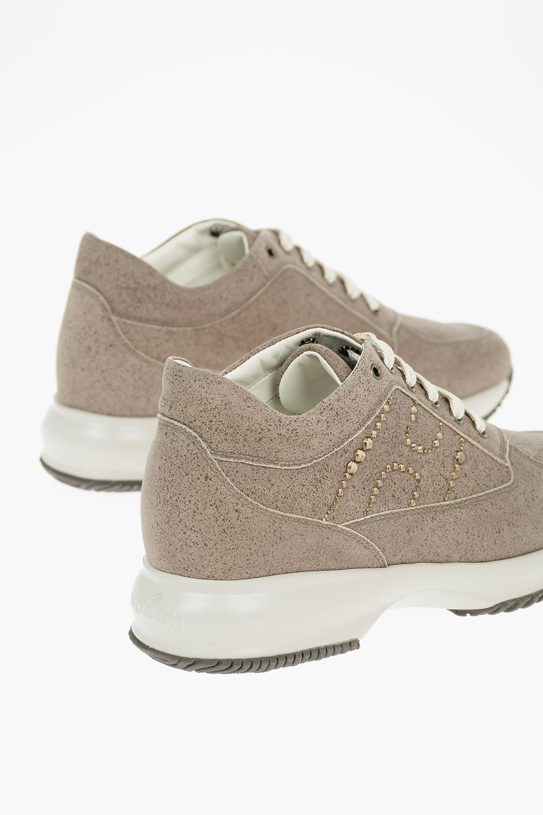 ホーガン スニーカー シューズ レディース Sneakers Beige huHcV95ATc, レディースファッション -  centralcampo.com.br