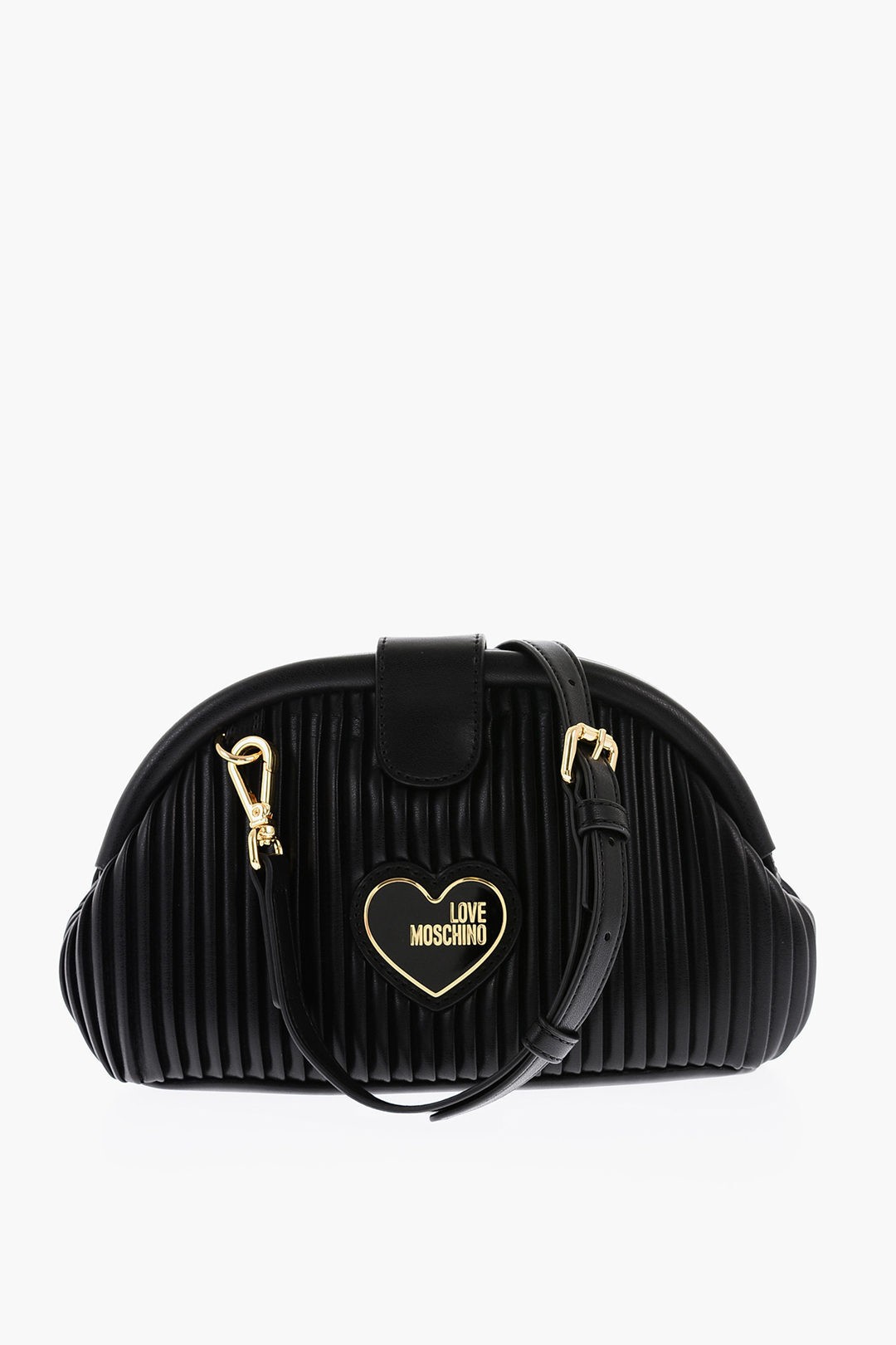 返品送料無料 MOSCHINO モスキーノ Black バッグ JC4045PP1GLA1000