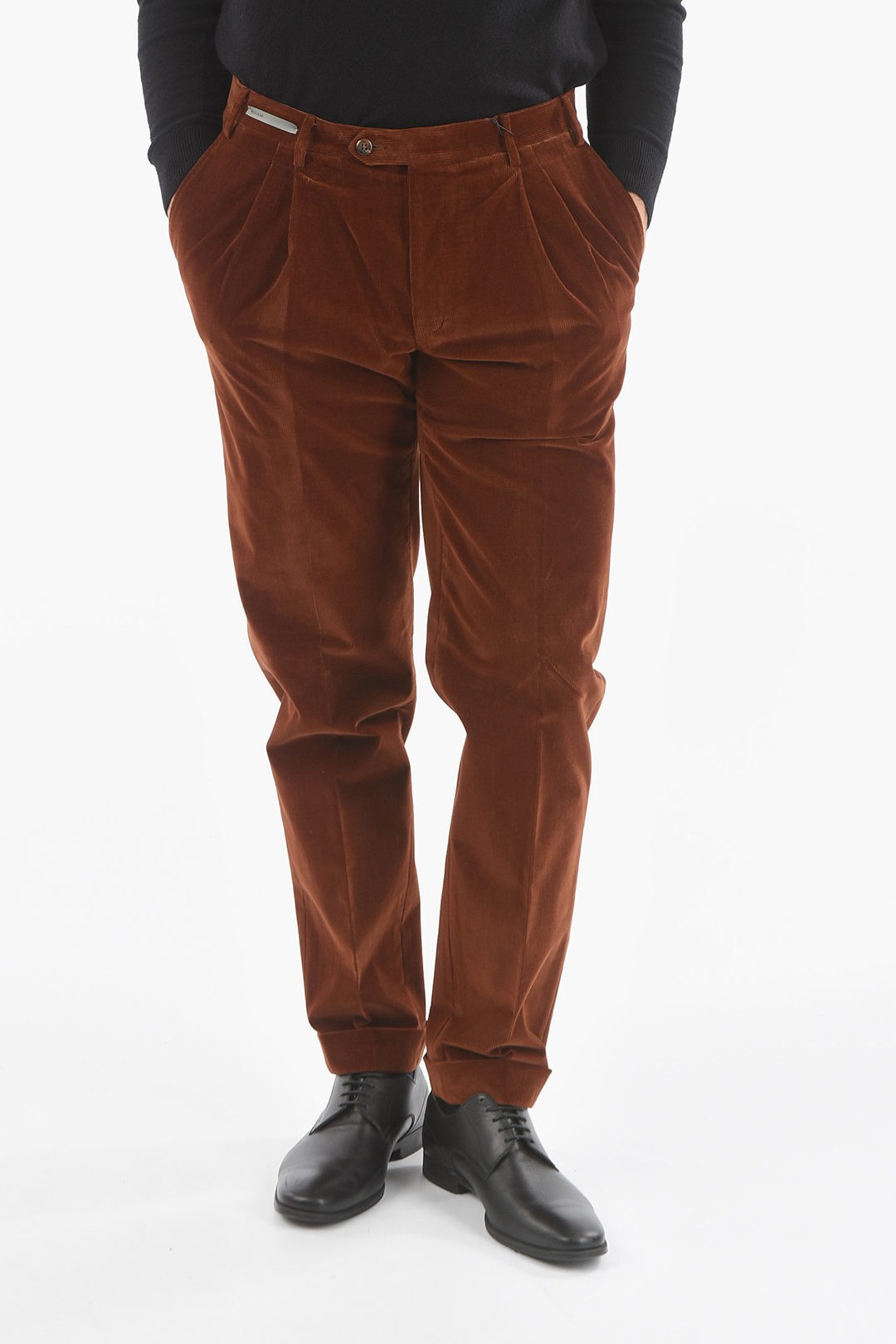 人気商品！】 CORNELIANI コルネリアーニ Brown パンツ 884B11-1818502 