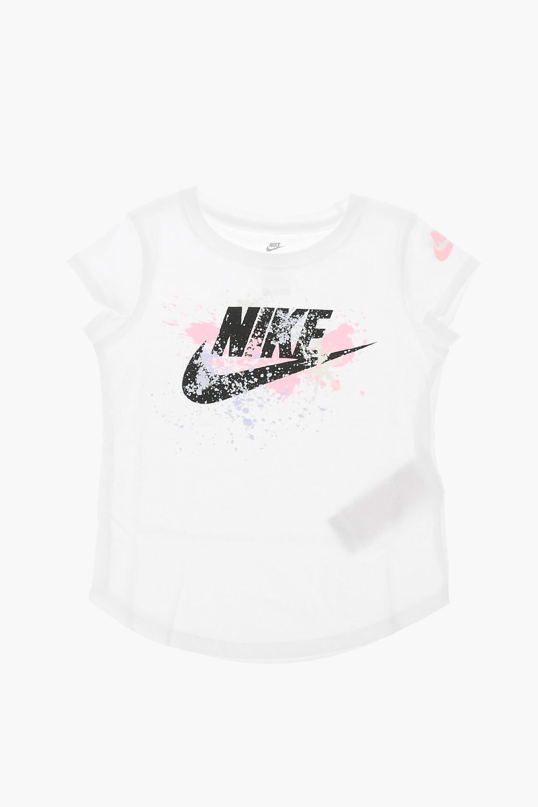 好評 NIKE KIDS ナイキ White ブーツ 36H785 001 ガールズ PRINTED T