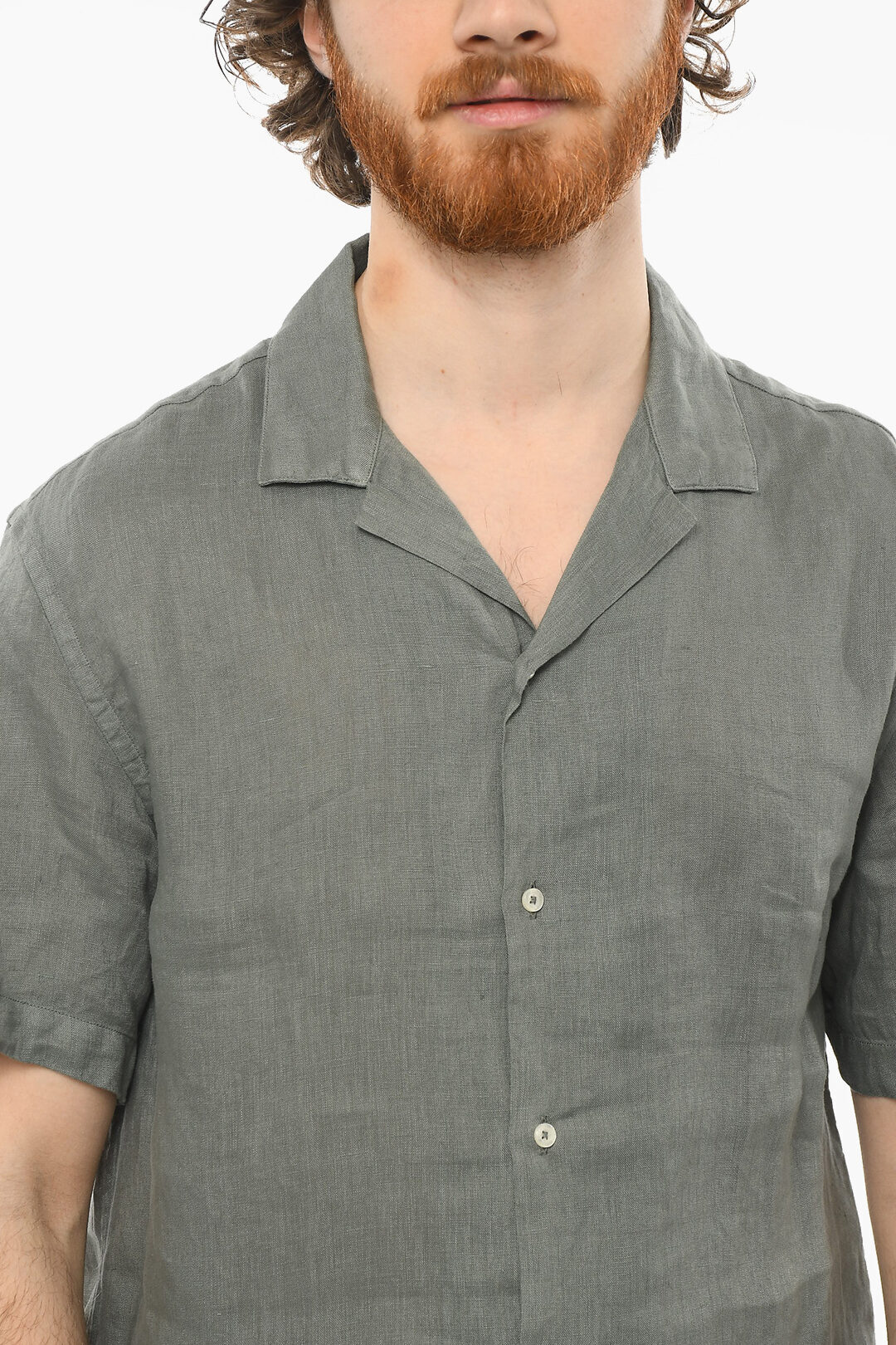 ALTEA アルテア シャツ トップス メンズ Shirts Military green - 通販