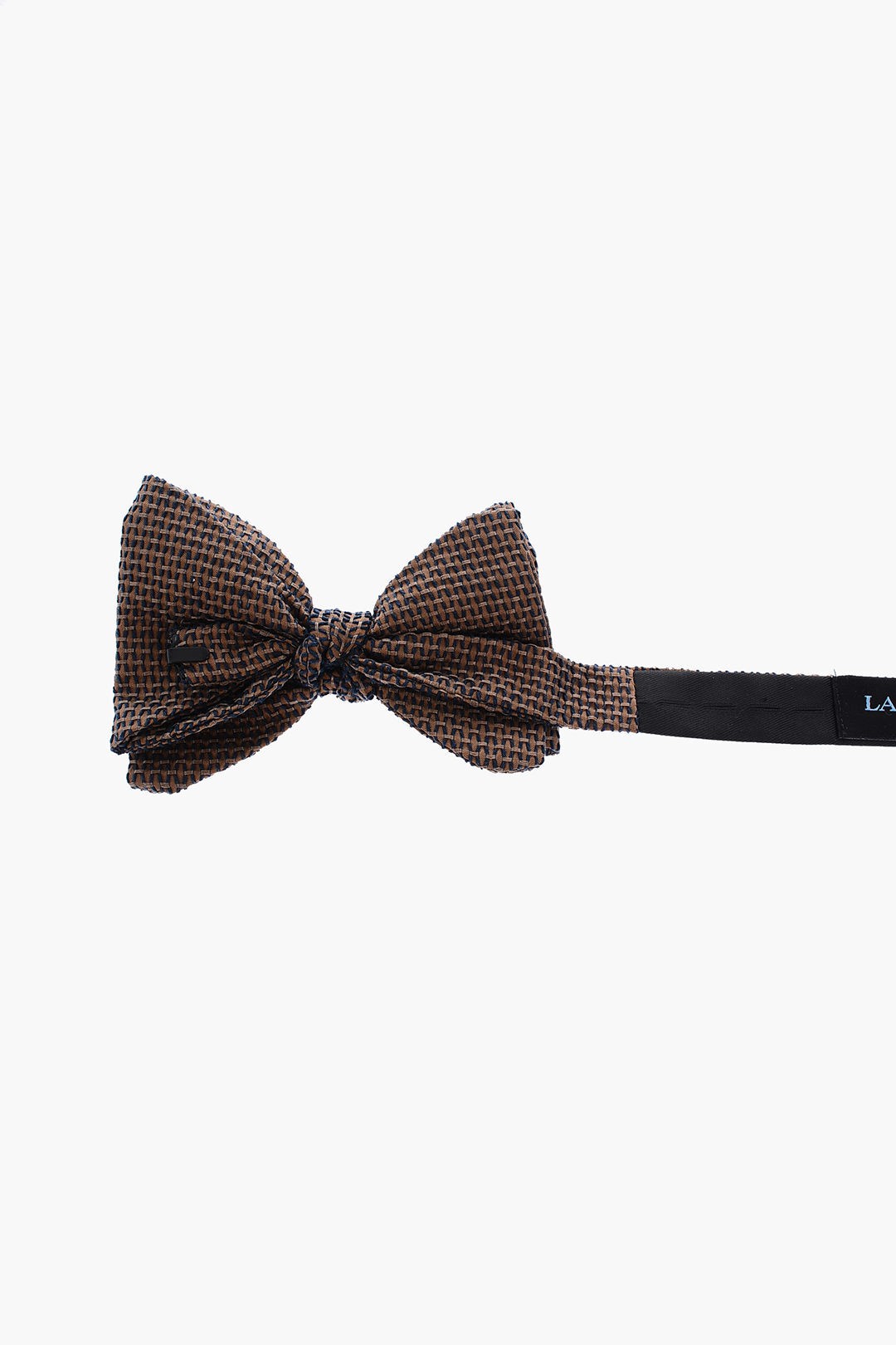 LANVINランバンBlu,Marroneファッション小物3366002メンズTWO-TONESILKANDCOTTONBOWTIE【関税・送料無料】【ラッピング無料】dk