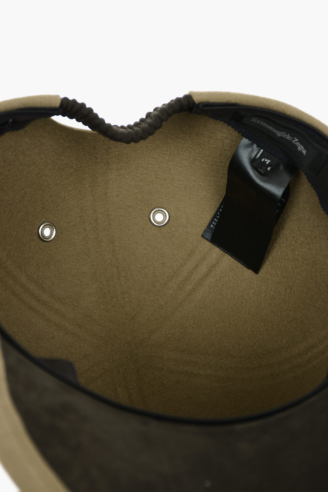 ERMENEGILDO ZEGNA エルメネジルド INNER メンズ LEATHER ゼニア Z2I10H B2C WITH Brown 帽子 HAT BE1 WOOL dk 帽子 | stride4e.com