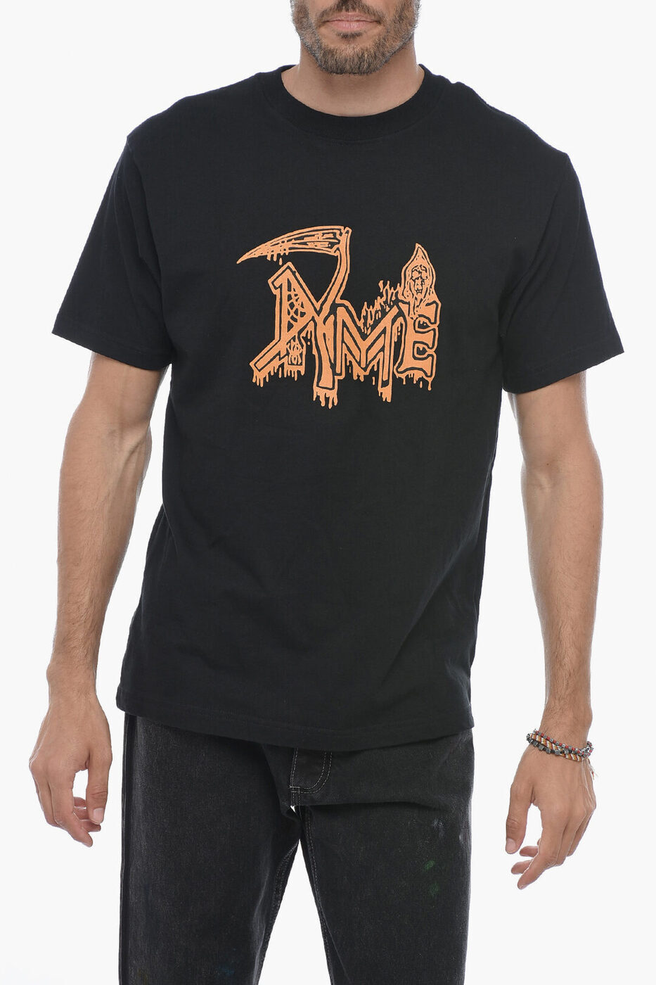 【今夏最新商品】Dime | CLASSIC FUZZY Tシャツ（関税送料込） Dime: White Classic Fuzzy T-Shirt | SSENSE