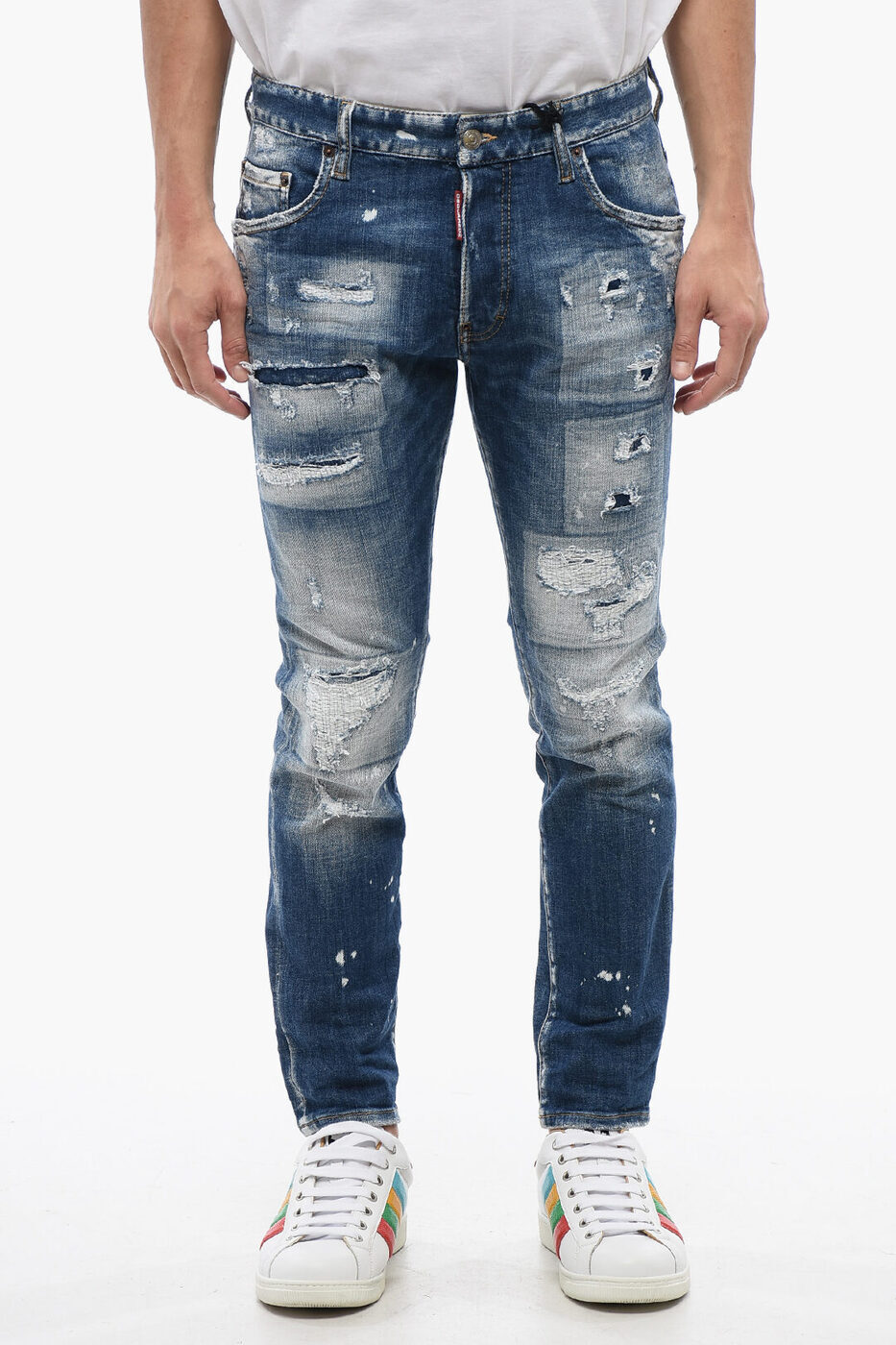 DSQUARED2 ディースクエアード スキニージーンズ 関税送料込み 楽天市場】DSQUARED2 ディースクエアード ジーンズ LIGHT CLOUDY