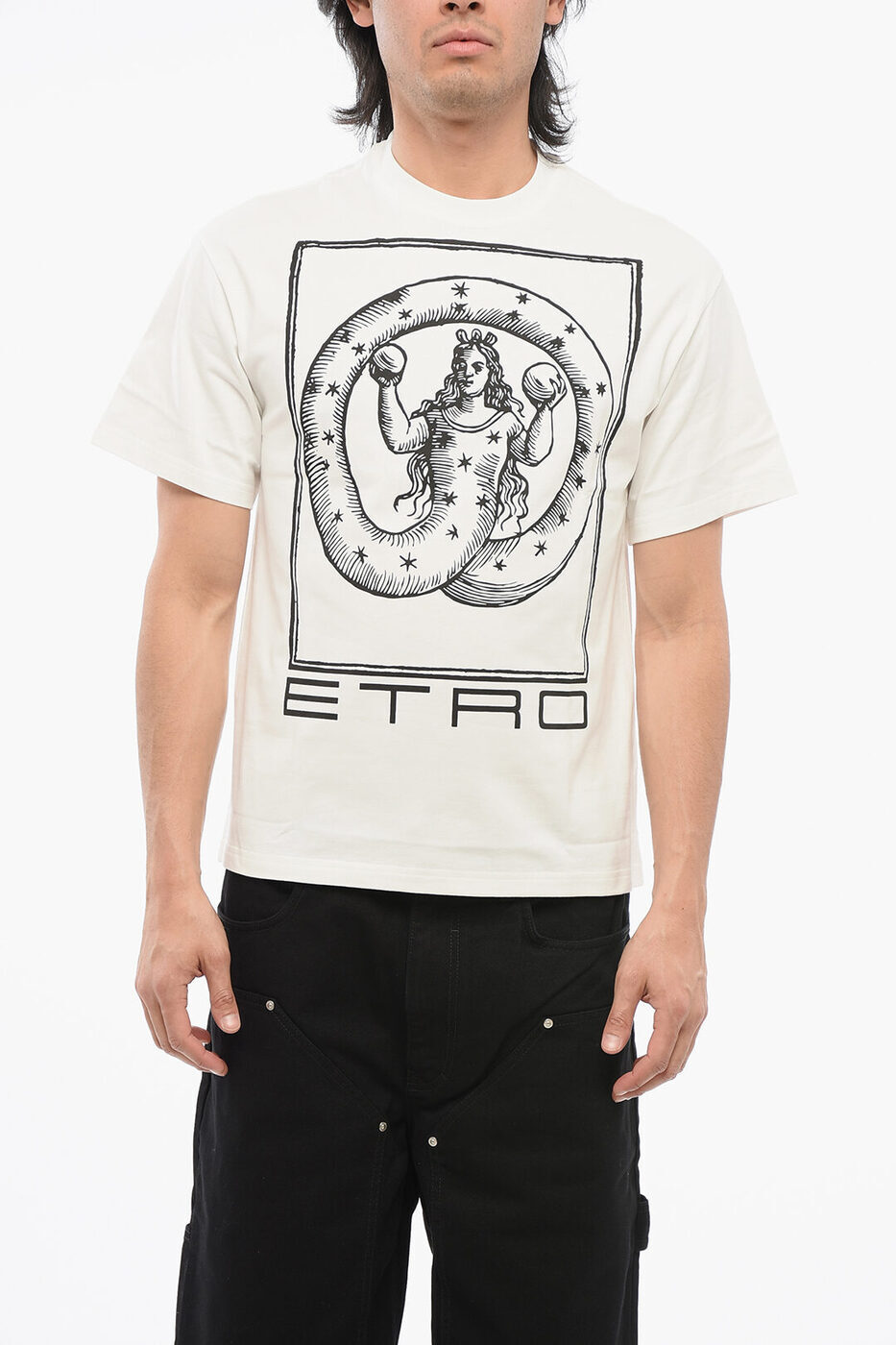 楽天市場】ETRO エトロ Tシャツ 1Y020 9479 メンズ 半袖