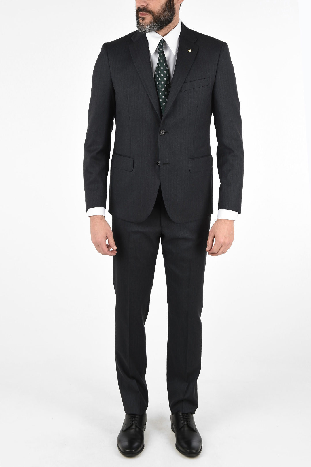 CORNELIANI コルネリアーニ Gray スーツ 877R49 9287260 015 メンズ CC COLLECTION SIDE VENTS 2-BUTTON RIGHT SUIT dk