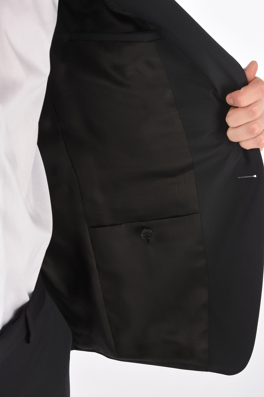 ERMENEGILDOZEGNAエルメネジルドゼニアBlackスーツ281CGA9248478メンズZZEGNASIDEVENTSNOTCHLAPEL2-BUTTONSUIT【関税・送料無料】【ラッピング無料】dk