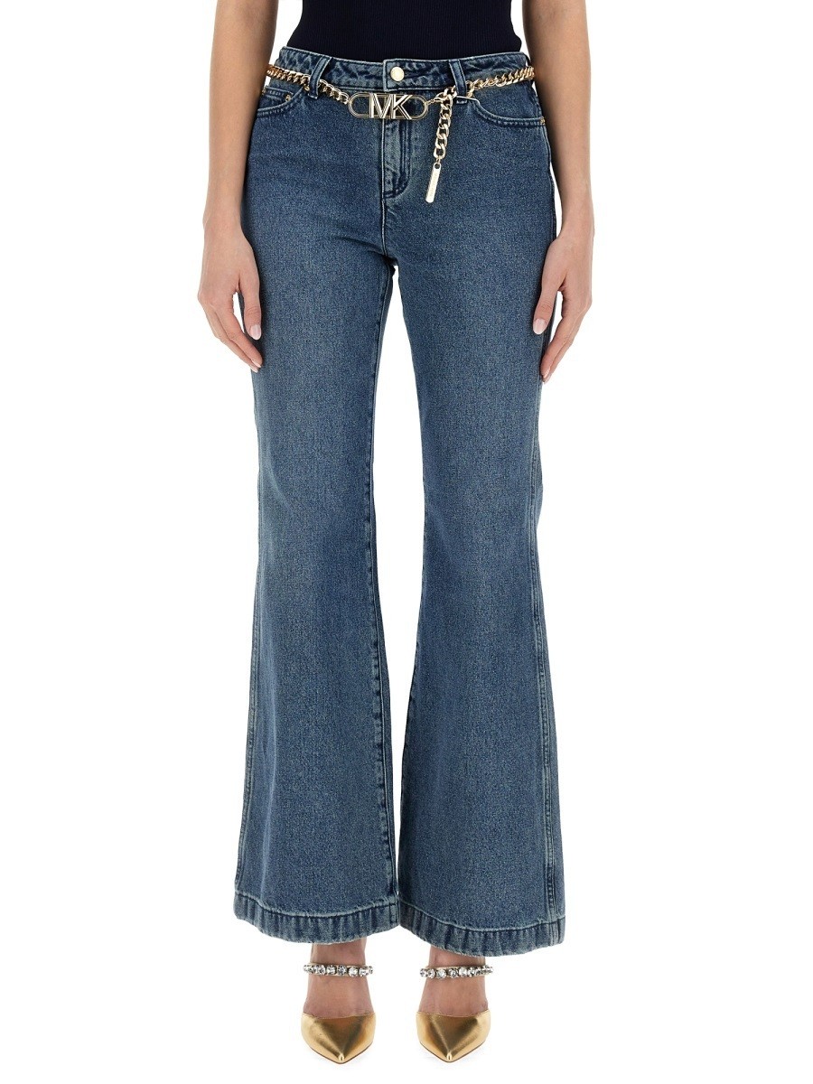 MICHAEL KORS クロップ フレア ストレッチデニムパンツ 44mf39048m24406_n_1.jpg