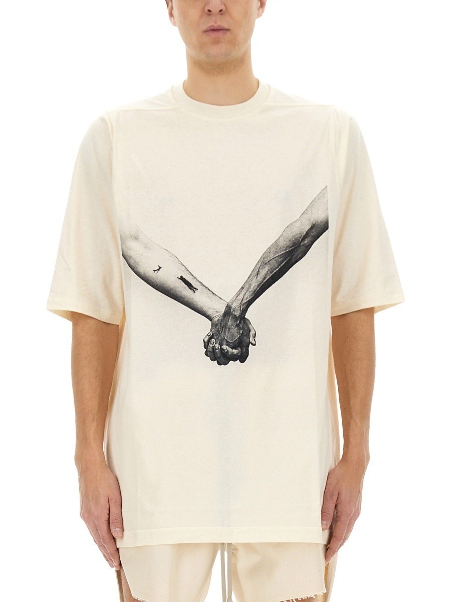 【関税込み】Rick Owens レッド Basic 長袖Tシャツ Rick Owens☆レッド Basic 長袖Tシャツ