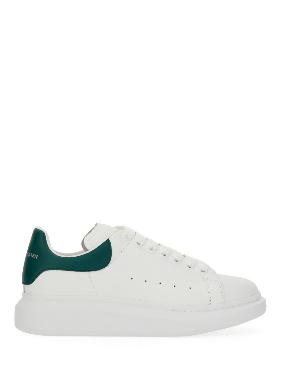 関税込【Alexander McQueen】ロートップ スニーカー ホワイト ALEXANDER MCQUEEN White Oversized Low Top Sneakers 39 6 US