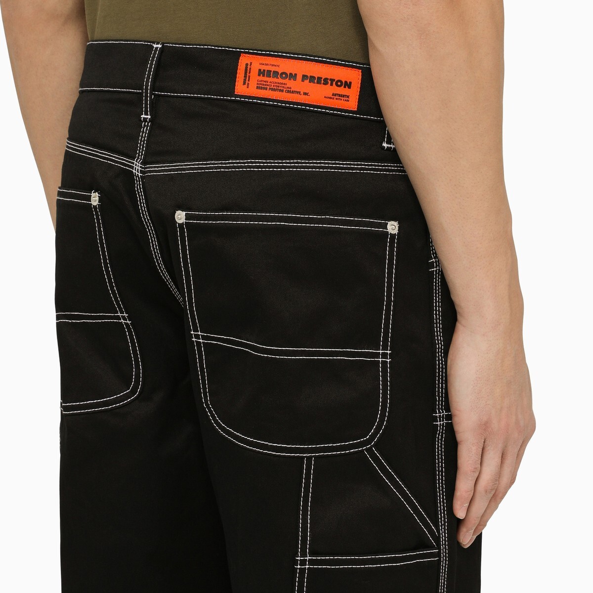 Heron Preston レザーパンツ ヘロンプレストン | ochge.org