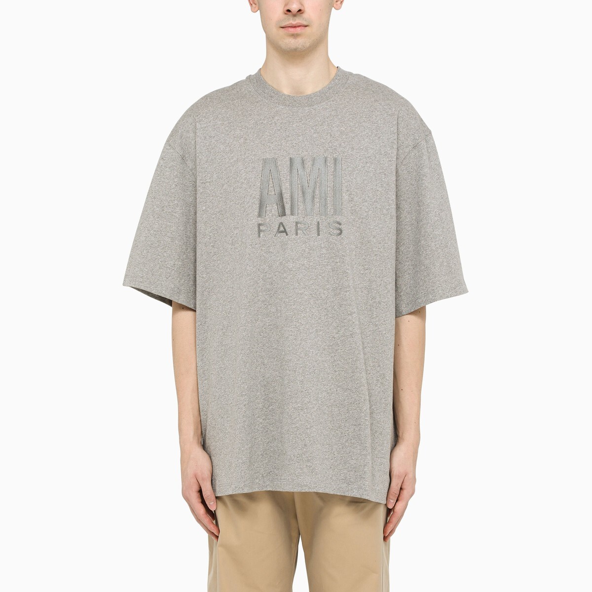 SALE AMI PARIS アミ パリス Grey トップス メンズ 春夏2022 UTS003725