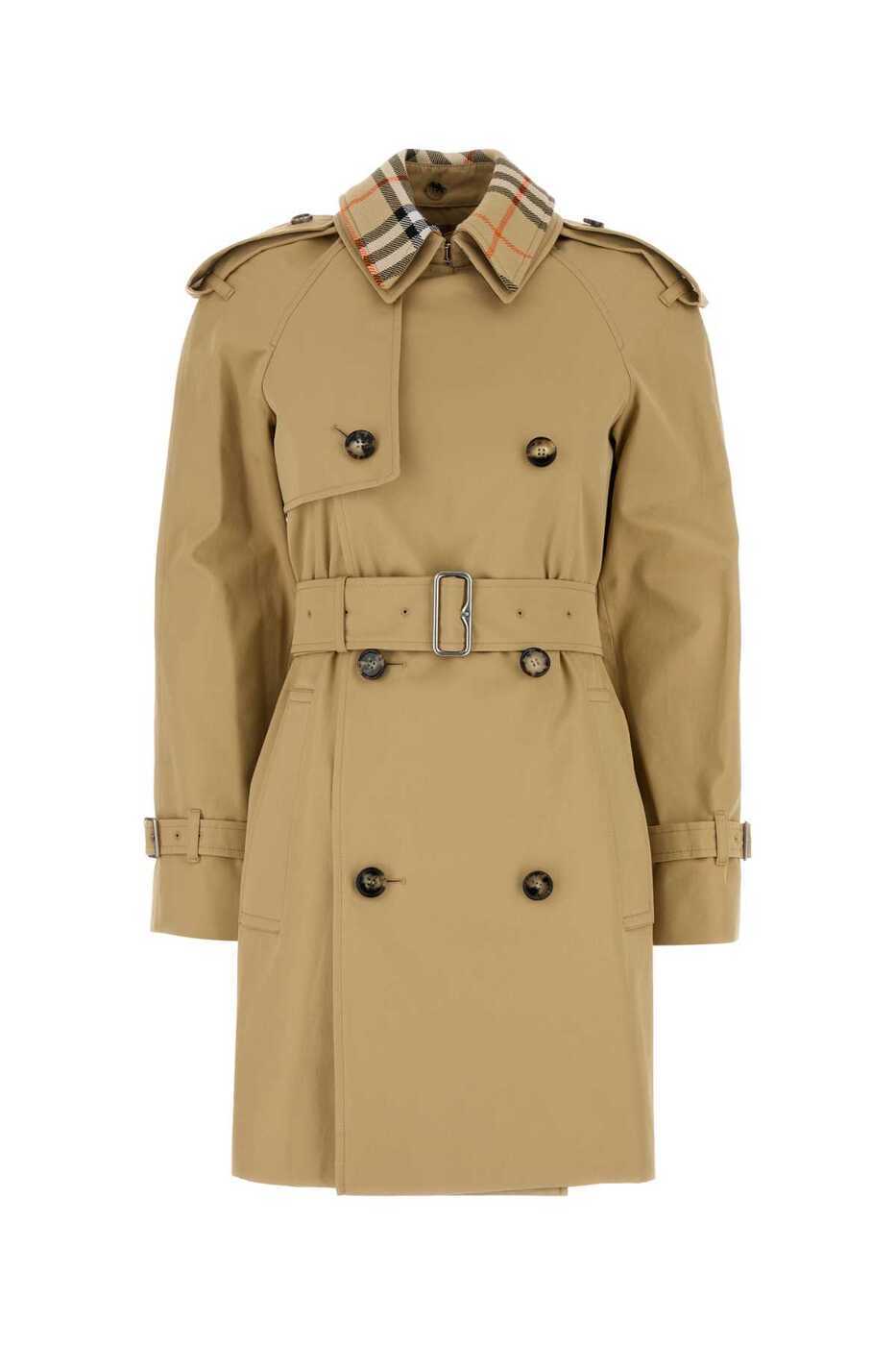 BURBERRY ベージュ トレンチコート 40 BURBERRY バーバリー トレンチコート THE SHORT ISLINGTON