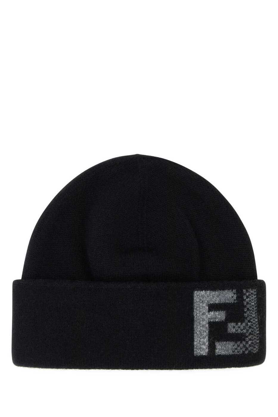 FENDI フェンディ　ブラックウールハット 楽天市場】フェンディ FENDI ハット 帽子 メンズ ブラック Hats