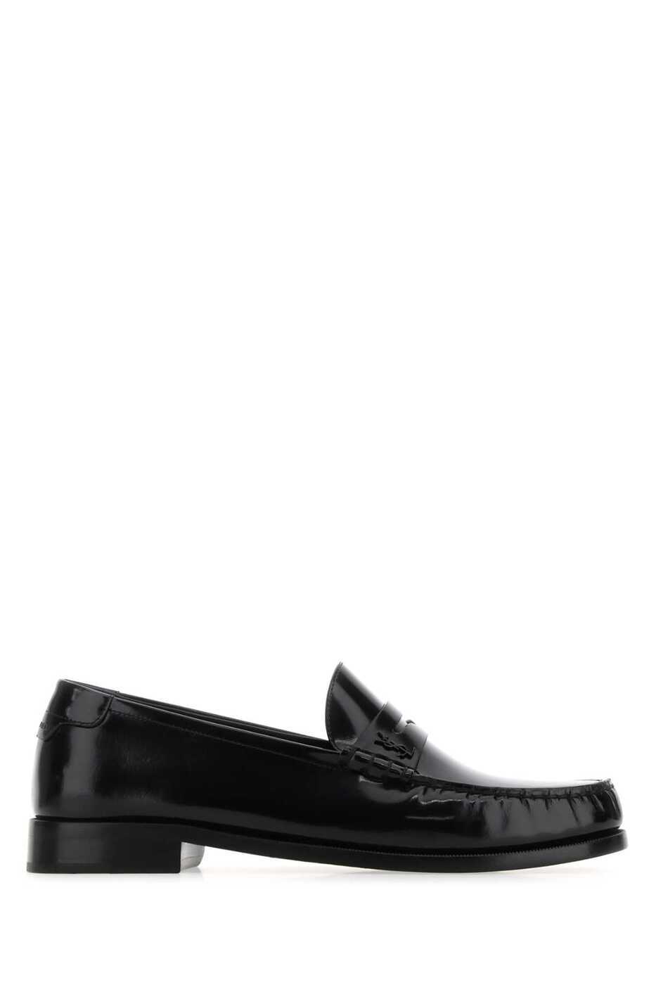サンローラン　デッキシューズ　スタッズ　スエード　ブラック　ローファー　29cm 楽天市場】サンローラン Saint Laurent ローヒール FAKE PYTHON