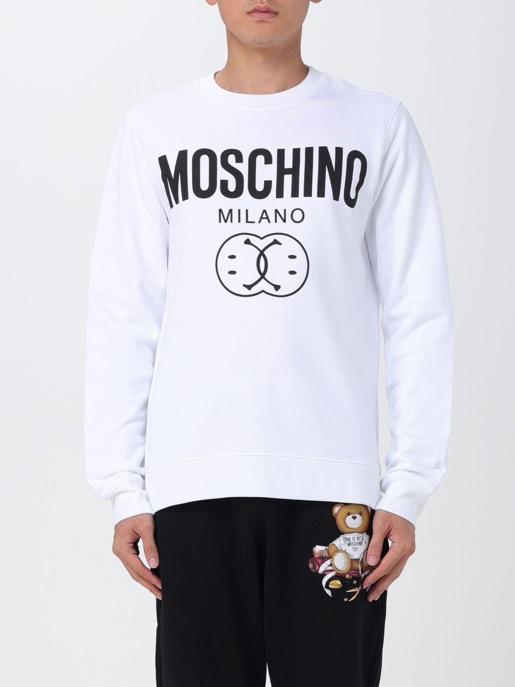 【新品】MOSCHINO モスキーノ ハート柄 スウェット トレーナー モスキーノ MOSCHINO メンズ トップス スウェット トレーナー
