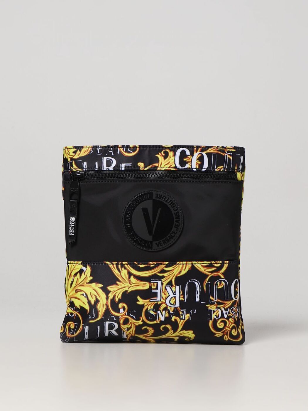 【関税&送料込】Versace Borsa Borsa Versace Bianco Reversibile shopper sketch, bianco, M