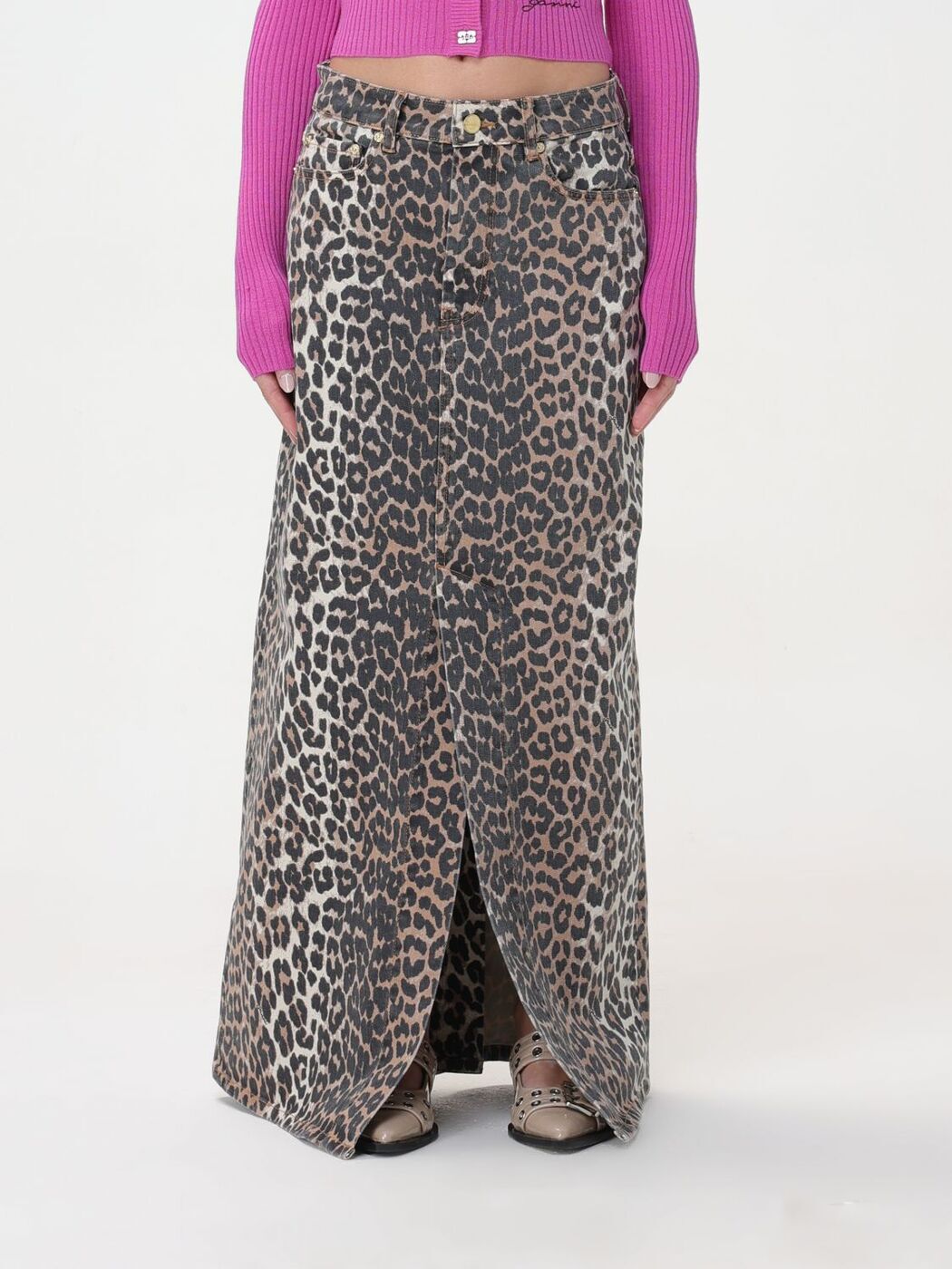 GANNI キルティングスカート 楽天市場】GANNI ガニー フレアスカート Ripstop Quilt Wavy Hem