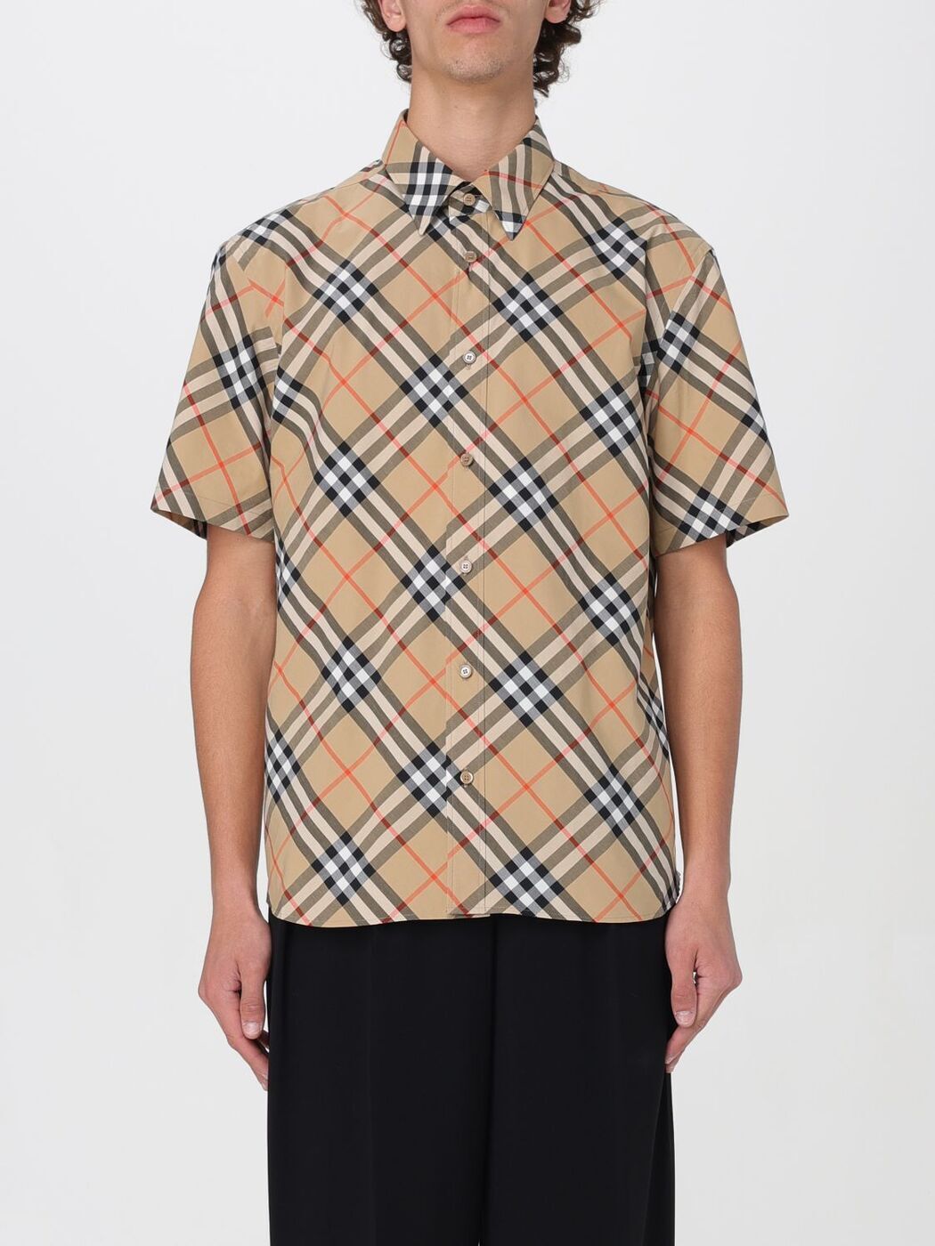 @ BURBERRY バーバリー ワンピース シャツ 半袖 グレー ミニ BURBERRY バーバリー チェック柄 シャツワンピース UK8 - メルカリ