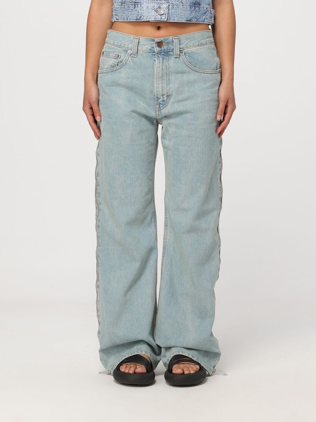 デニム・ジーパン KHAITE SS26 Jeans (1162908009 009) 楽天市場】カイト KHAITE デニム レディース ブルー Jeans Jeans