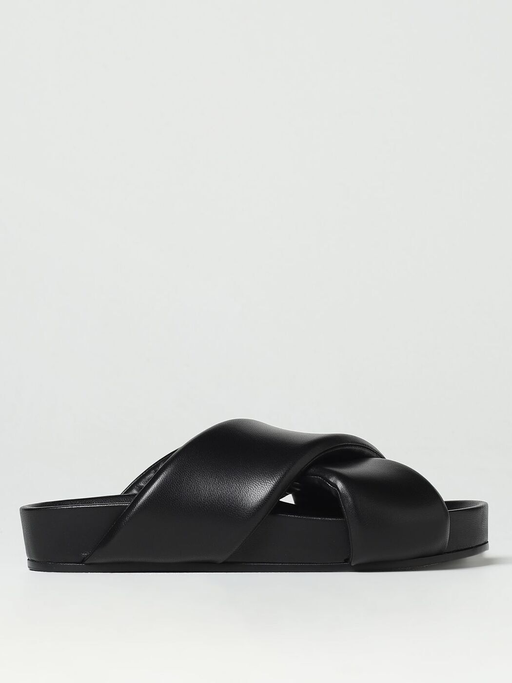 送・関税負担なし◆Jil Sander◆レザーサンダル 直営店買付 JIL SANDER ジルサンダー メンズ レザー サンダル